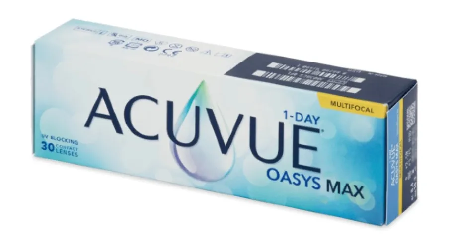 Acuvue Oasys Max 1-Day Multifocal (30 šošoviek)