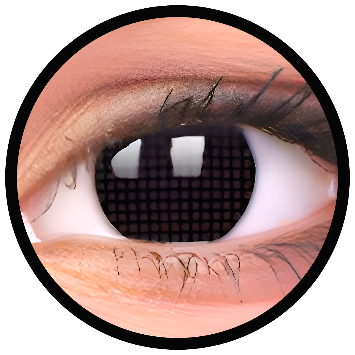 ColourVue Crazy šošovky - Black Screen (2 ks třojmesačné) - nedioptrické
