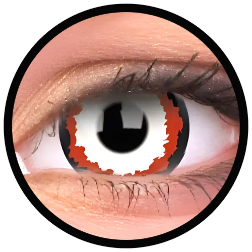 ColourVue Crazy šošovky 17 mm - Minotaur (2 ks ročné) - nedioptrické, dopredaj