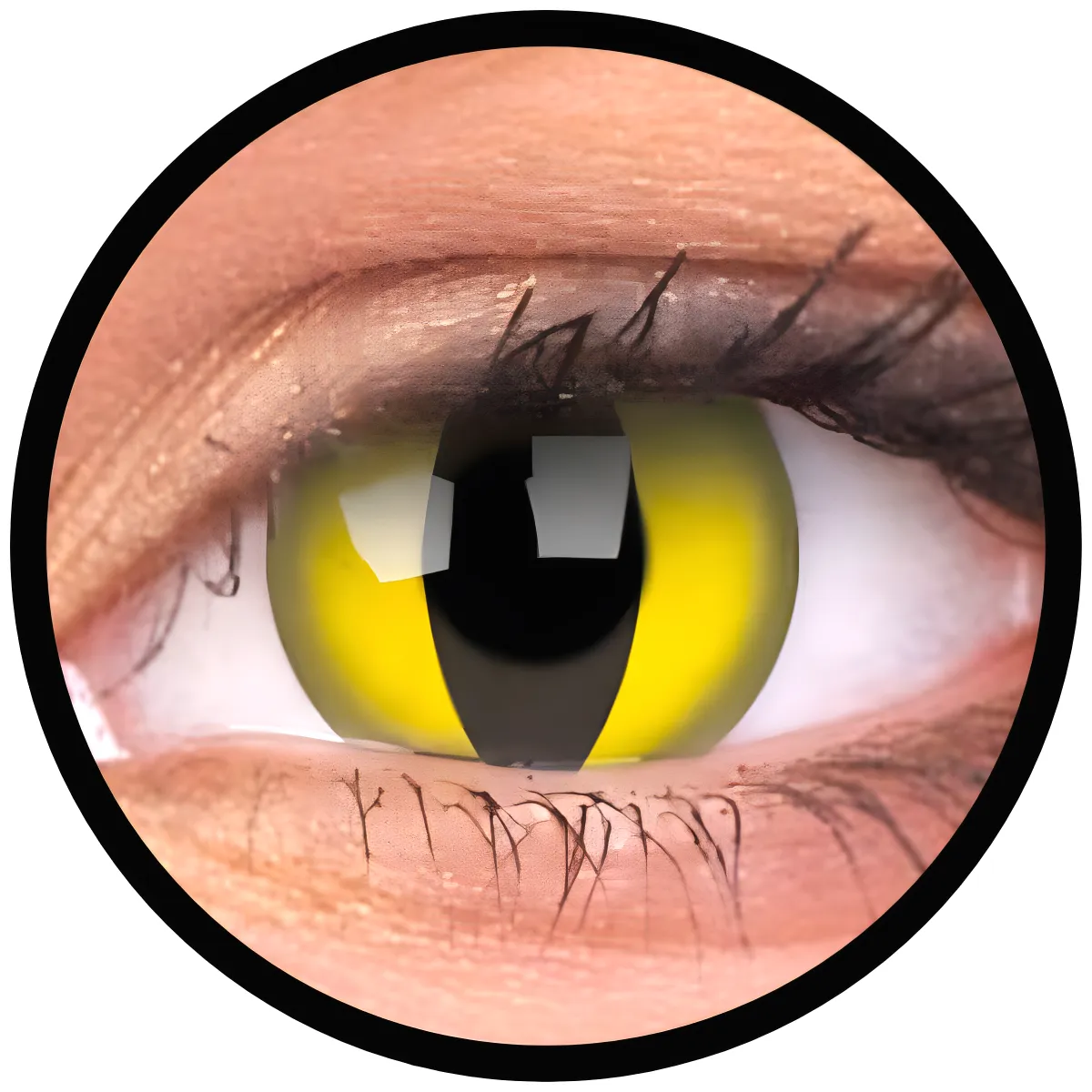ColourVue Crazy šošovky - Cat Eye (2 ks ročné) - nedioptrické, dopredaj