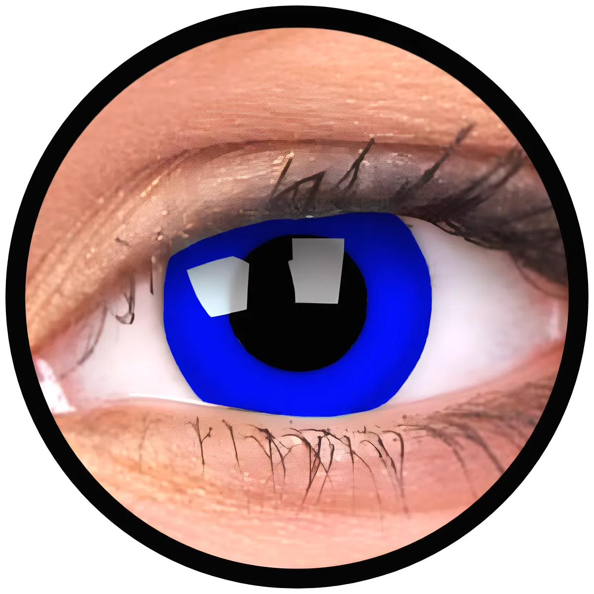 ColourVue Crazy šošovky - Royal Blue (2 ks ročné) - nedioptrické, dopredaj