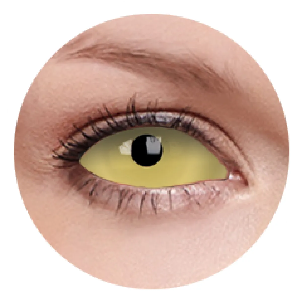 ColourVue Crazy šošovky UV Sklerálne - Amazo (2 ks polročné) - nedioptrické