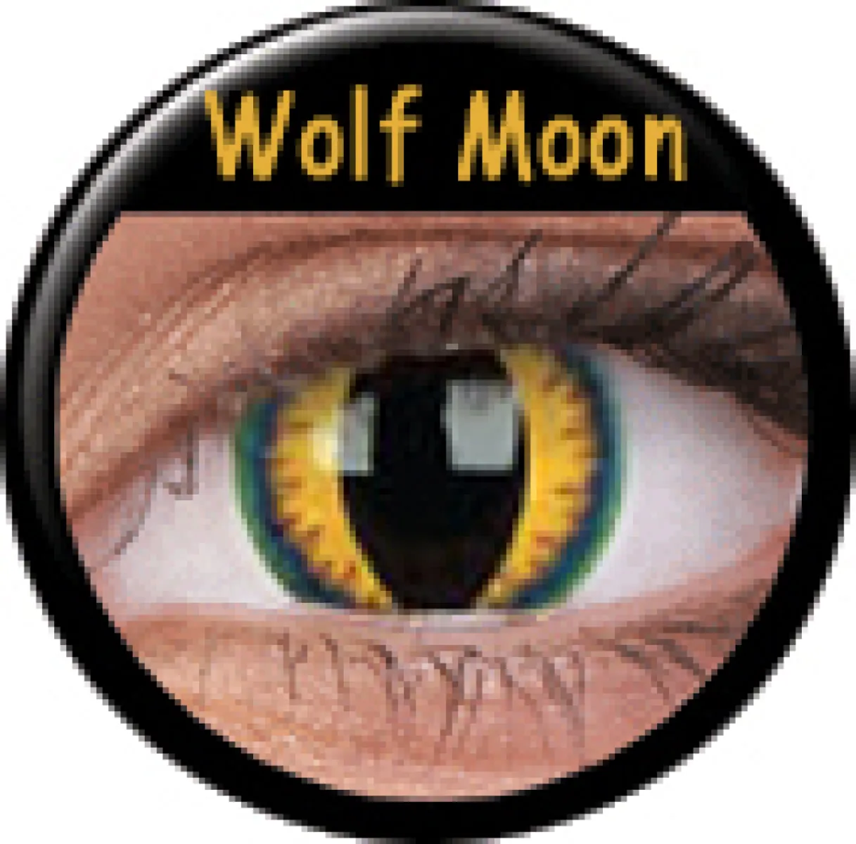 ColourVue Crazy šošovky - Wolf Moon (2 ks trojmesačné) - nedioptrické