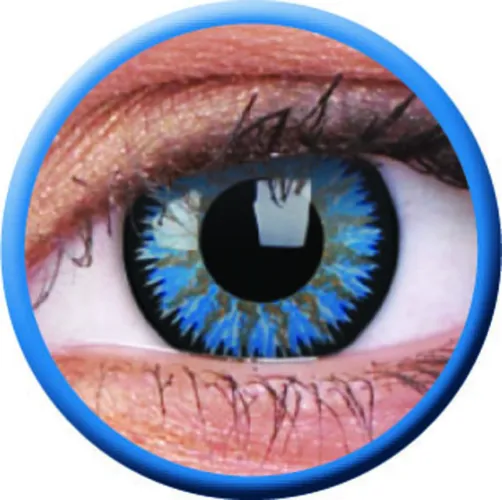 ColourVue Glamour - Aqua (2 šošovky trojmesačné) - dioptrické, dopredaj