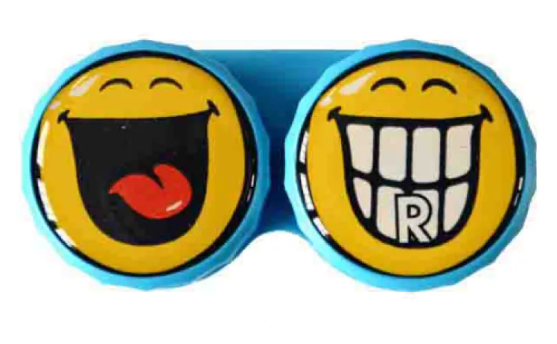 Ozdobné púzdro Smiley - Modrý smiech
