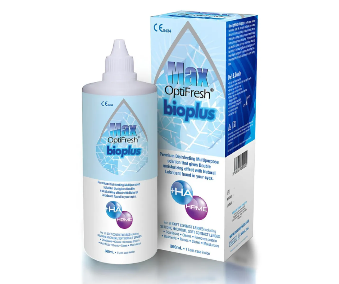 MAX OptiFresh Bioplus 360 ml s púzdrom