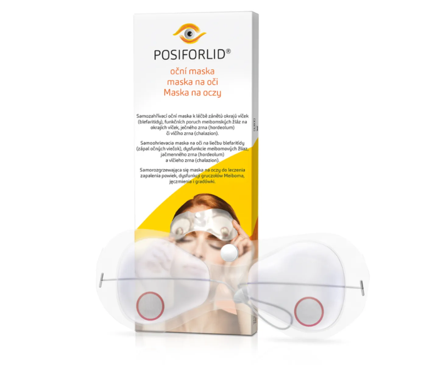 POSIFORLID® - Samozahrievacia očná maska