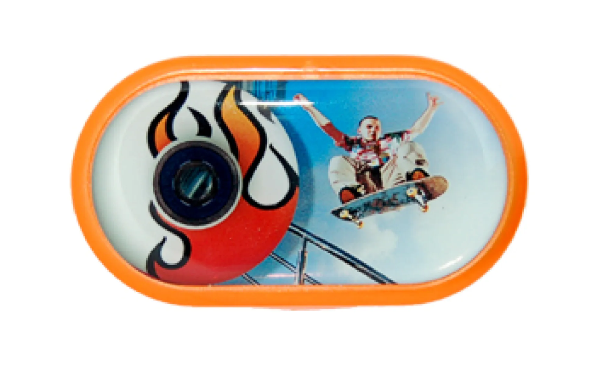 Púzdro so zrkadielkom motív Šport - Skateboard