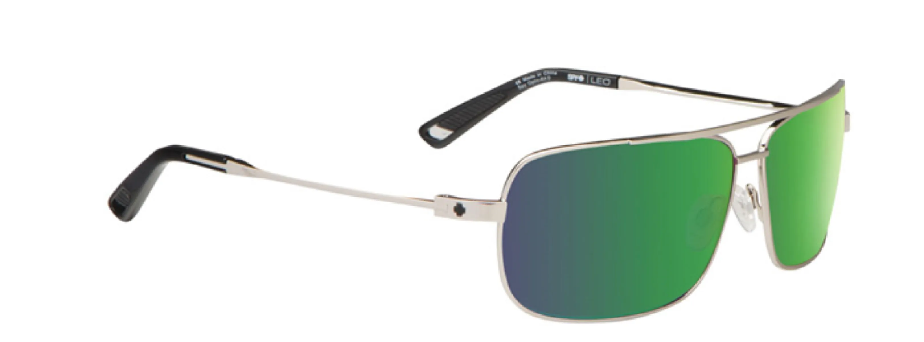 SPY slnečné okuliare Leo GP Silver - Happy bronze / green spectra