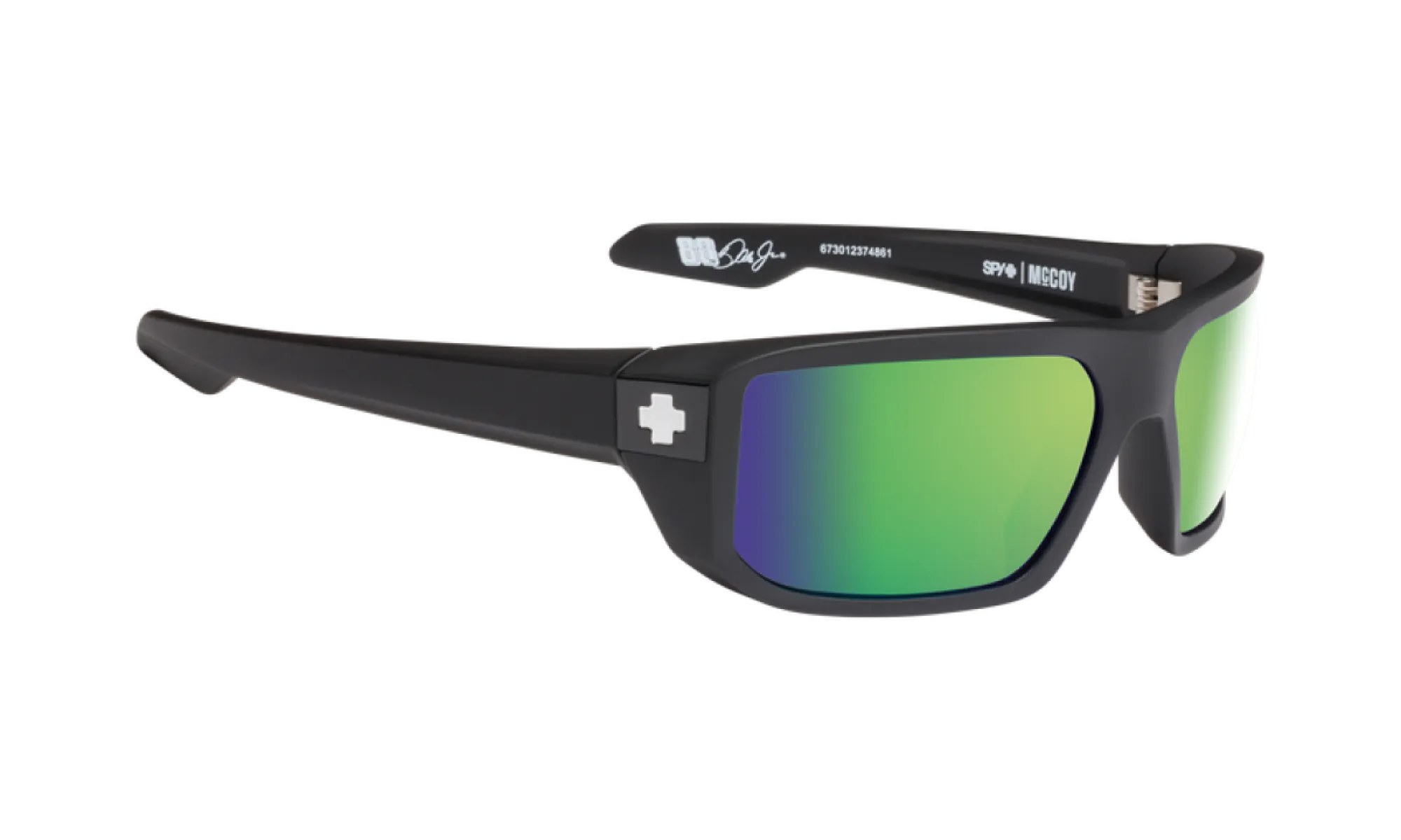 SPY Slnečné okuliare McCoy Matte Black Green - Polarizačné
